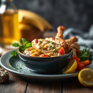 Molho de Gengibre e Mel para Asinhas de Frango Tropical